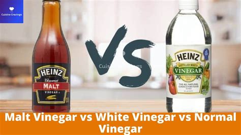 white vinegar vs normal.